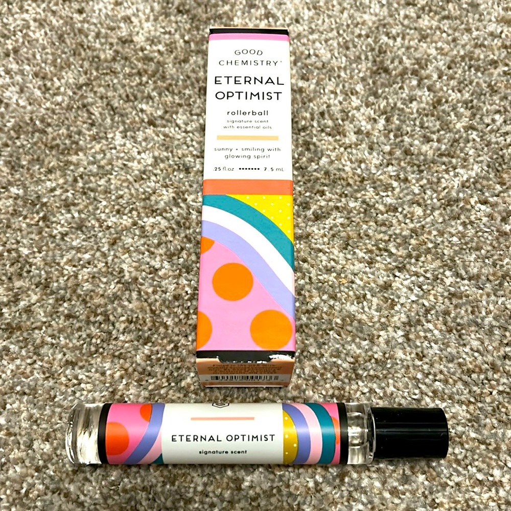 NIB Good Chemistry Eternal Optimist Rollerball Fragrance .25 FL OZ